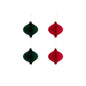 Tapered Ornaments - Set of 4