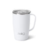 Swig Life White Travel Mug (18oz)