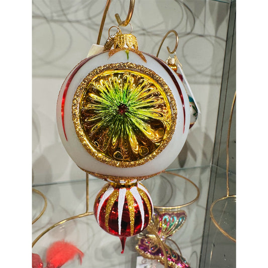 Huras Family Glass Merry and Bright Winter Gardens - 9"