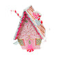 Rainbow Gingerbread House - 12" - Assortment of 3