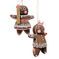 The Gingers - Dippsy and Dough - 5" Ornament - Set of 2