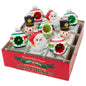 Shiny Brite Holiday Splendor Reflector Rounds and Figures - 2.5" - 9 Count