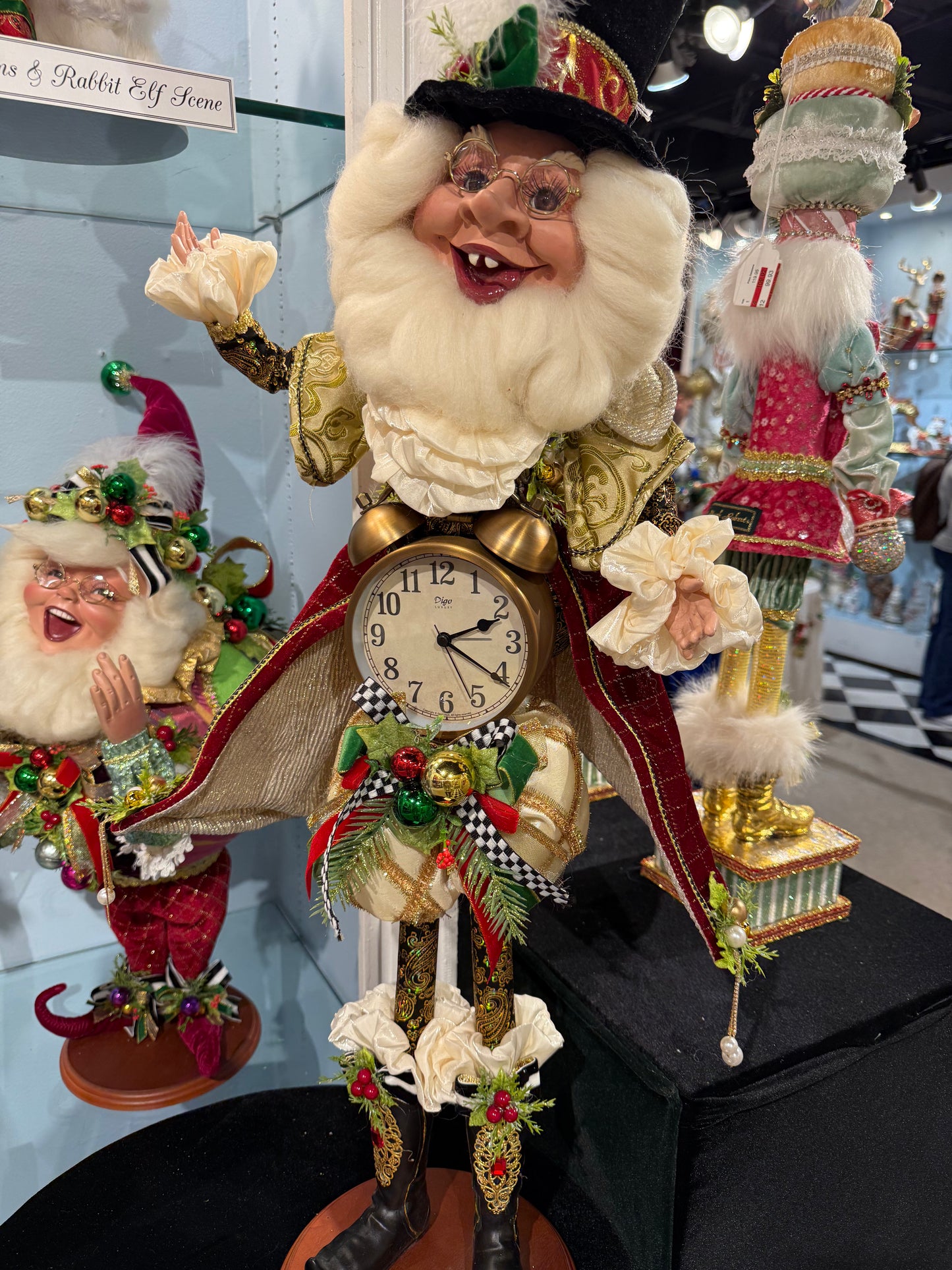 Mark Roberts Christmas Clock Elf