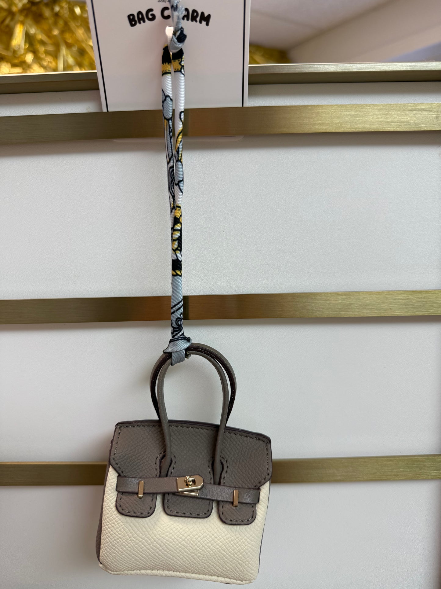 Birkin Handbag Bag Charm No Scarf