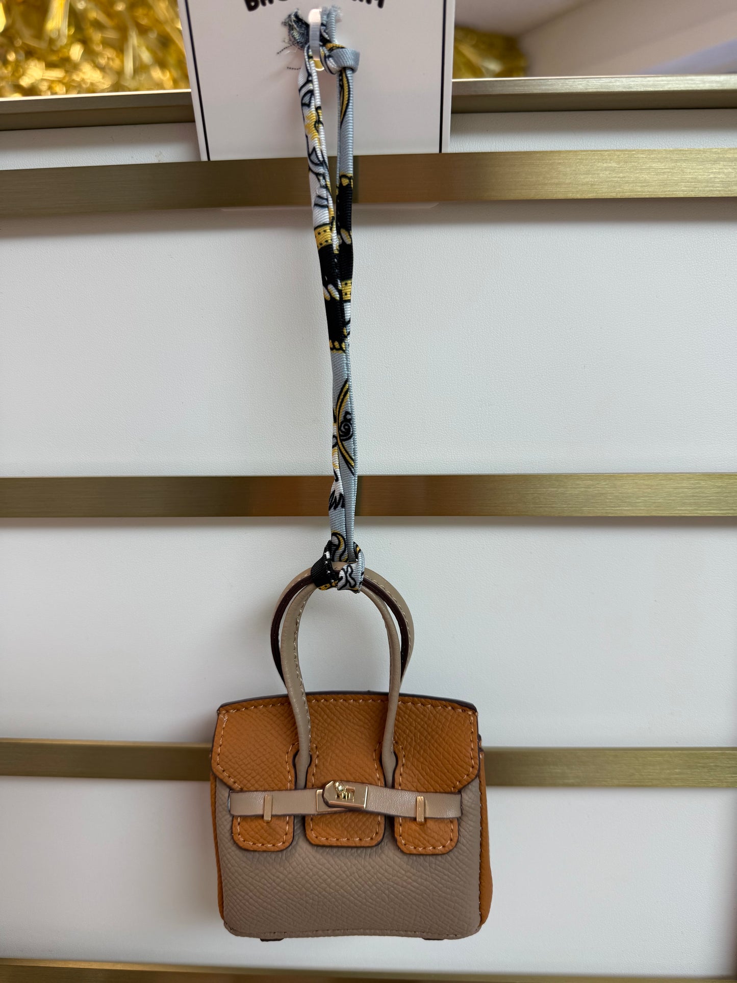 Birkin Handbag Bag Charm No Scarf