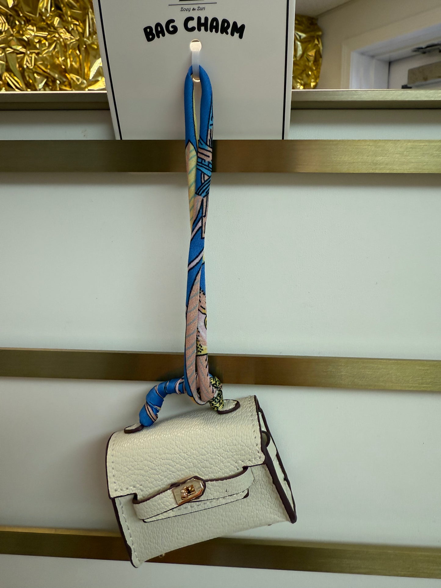 Birkin Handbag Bag Charm No Scarf