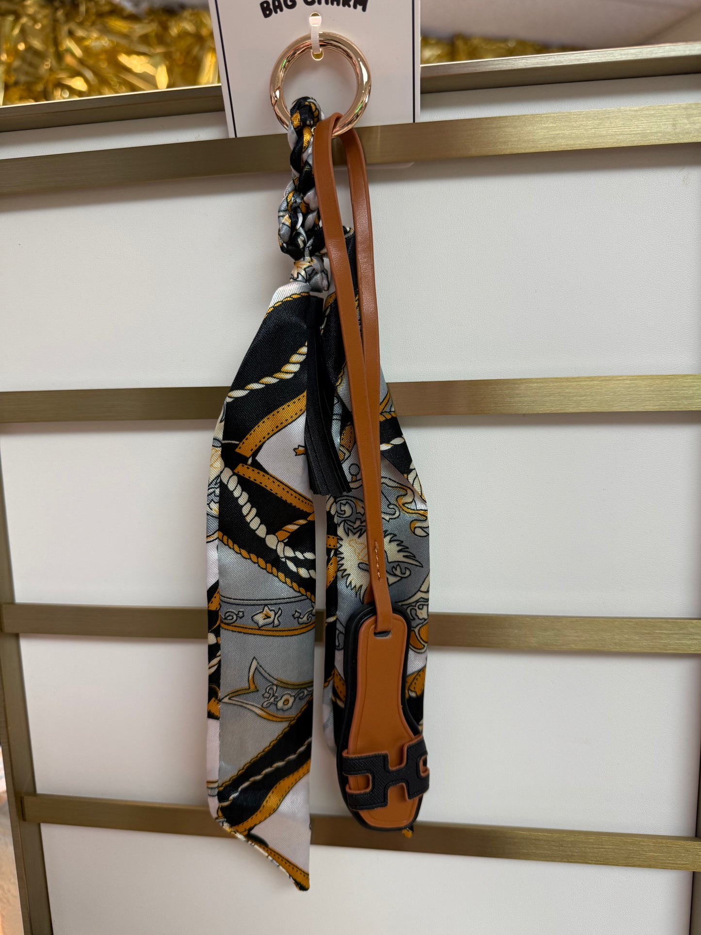 Designer Shoe Bag Charm