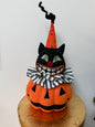 Kitty with Jack-o-Lantern Belly