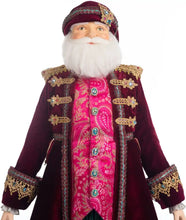 Load image into Gallery viewer, Katherine&#39;s Collection Sugar Plum Santa - 32&quot;