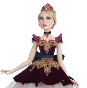 Katherine's Collection Sugar Plum Ballerina Standing Doll