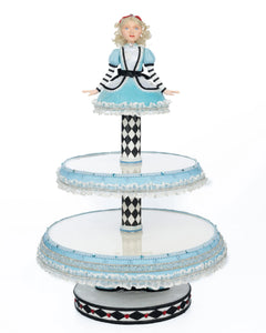 Katherine's Collection Tiny Alice Tiered Tray