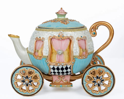 Katherine's Collection Teapot Carriage Candy Bowl