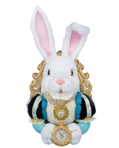 Katherine's Collection White Rabbit Door Knocker – Pastel