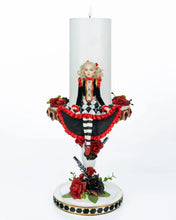 Load image into Gallery viewer, Katherine&#39;s Collection Tiny Alice Pillar Candle – Red