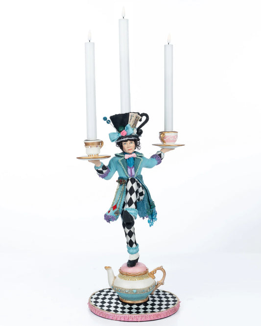 Katherine's Collection Mad Hatter Candle Holder