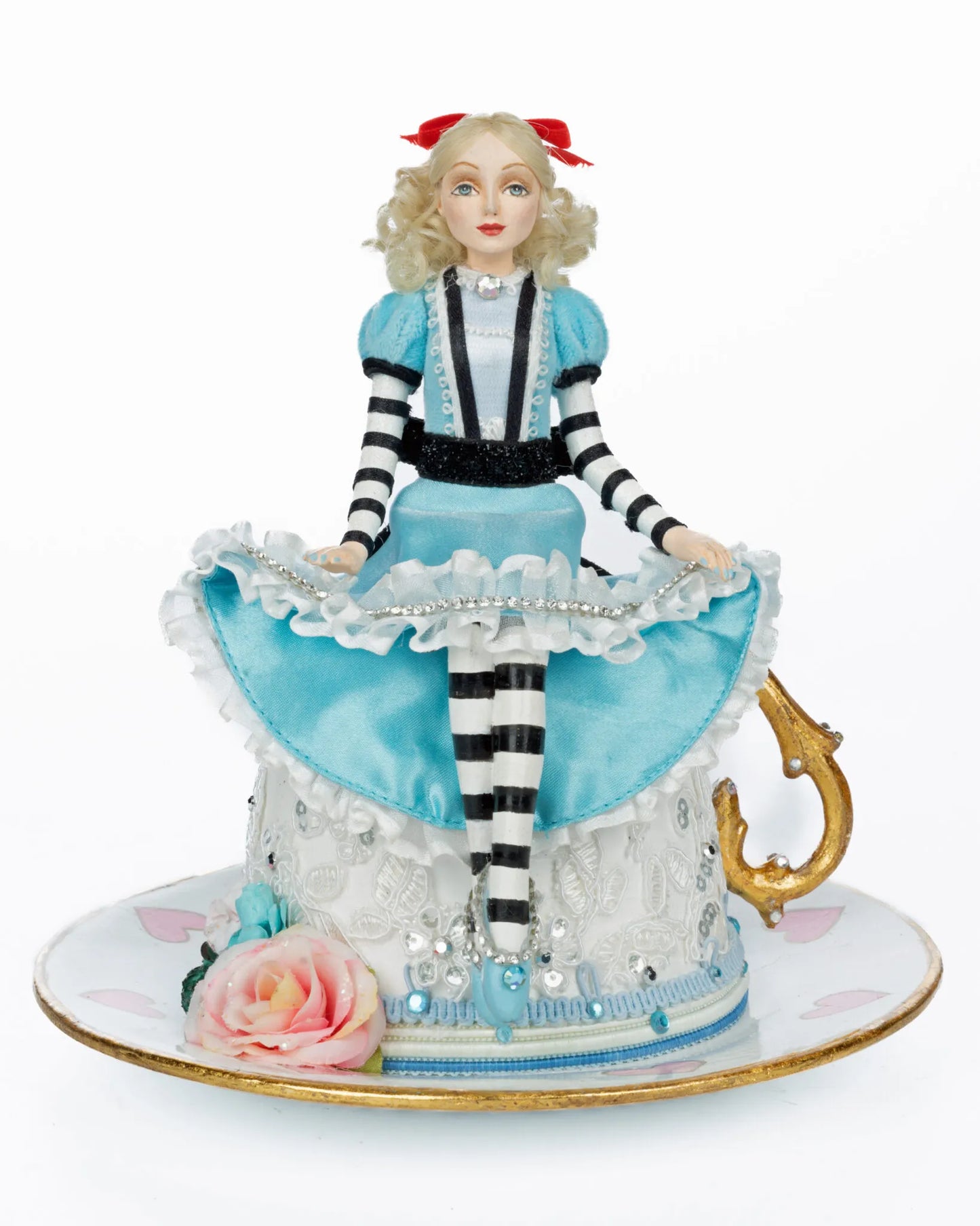 Katherine's Collection Alice on Teacup – Pastel