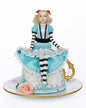 Katherine's Collection Alice on Teacup – Pastel