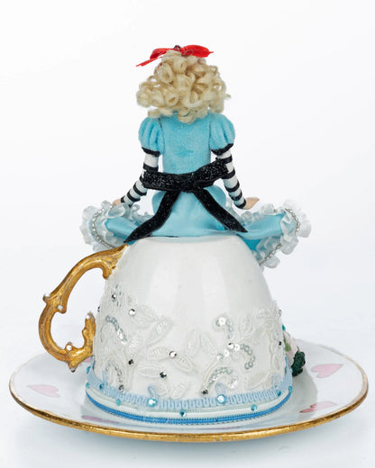 Katherine's Collection Alice on Teacup – Pastel