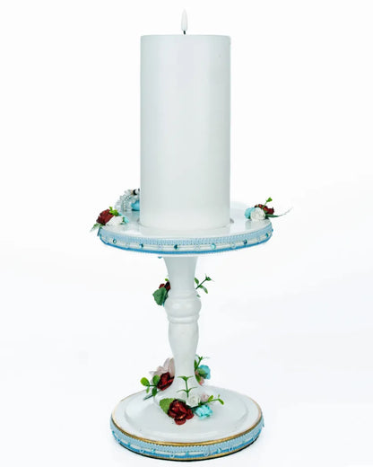 Katherine's Collection Tiny Alice Pillar Candle – Pastel