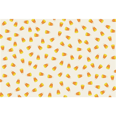 Candy Corn Pattern Placemat - Pad of 24 Sheets