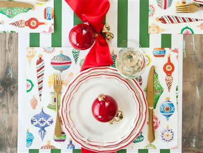 Ornaments Placemat - Pad of 24 Sheets