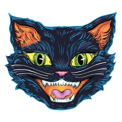 Die Cut Black Cat Placemat - 12 Sheets