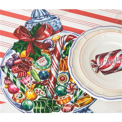 DIE-CUT CANDY JAR PLACEMAT - 12 SHEETS