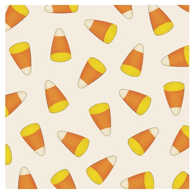 CANDY CORN COCKTAIL NAPKIN - PACK OF 20