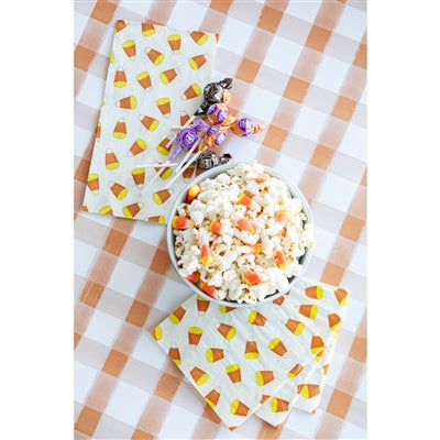 CANDY CORN COCKTAIL NAPKIN - PACK OF 20