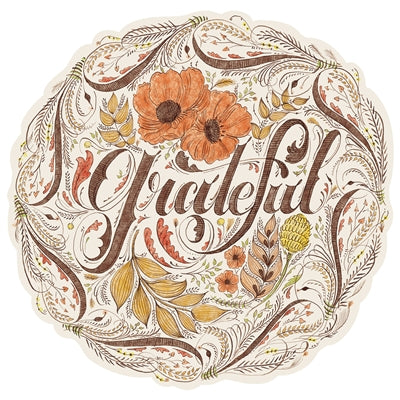 Die-cut Grateful Placemat - 12 sheets