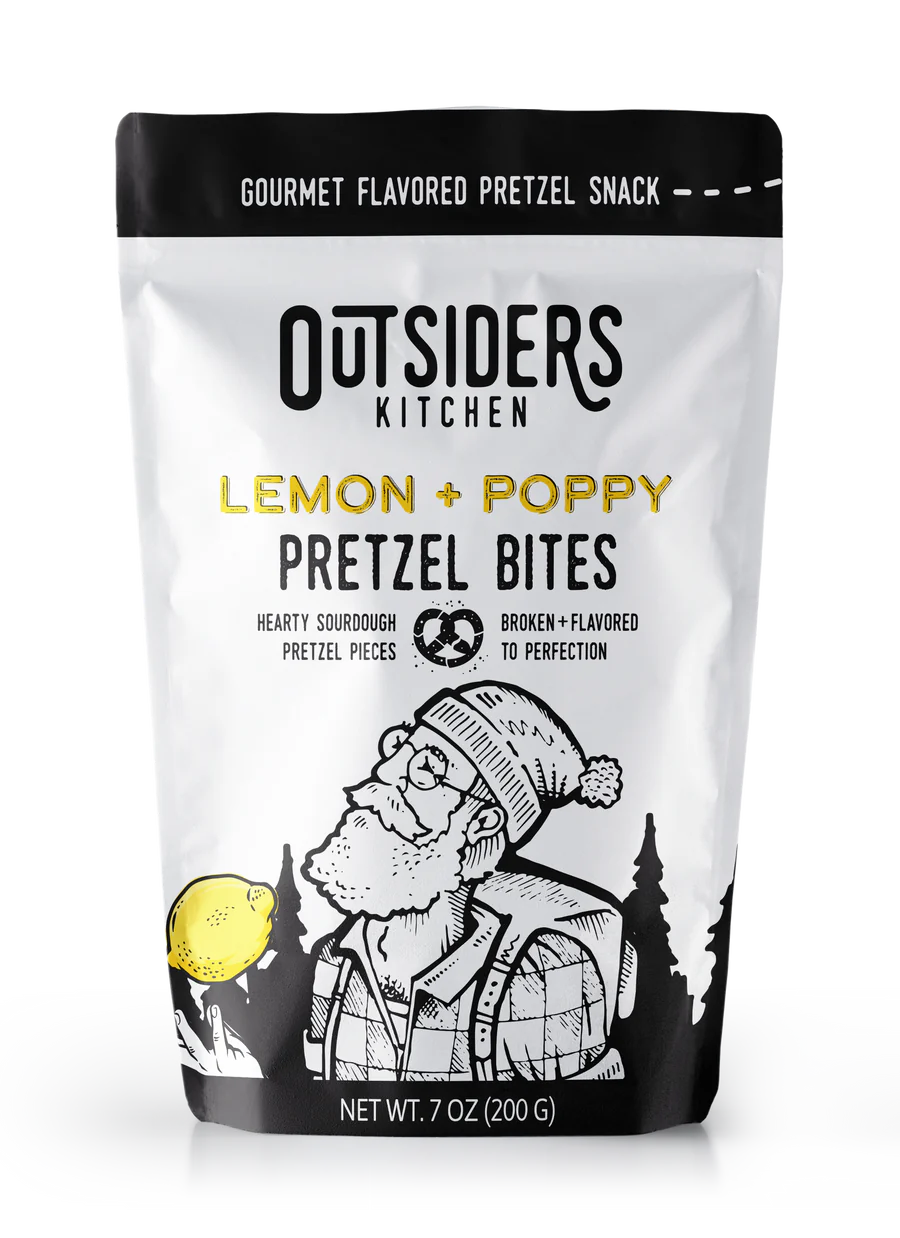 Lemon + Poppy Pretzel Bites