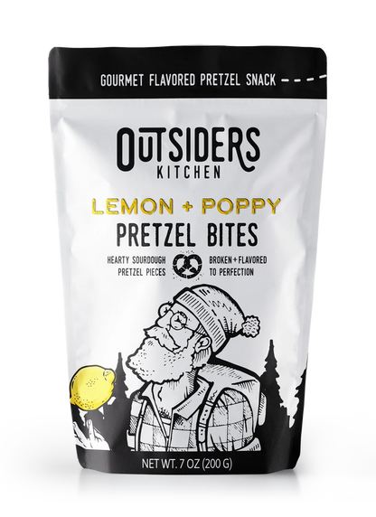 Lemon + Poppy Pretzel Bites