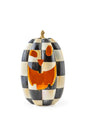 Mackenzie-Childs Courtly Check® Illuminated Jack O' Lantern - Tall