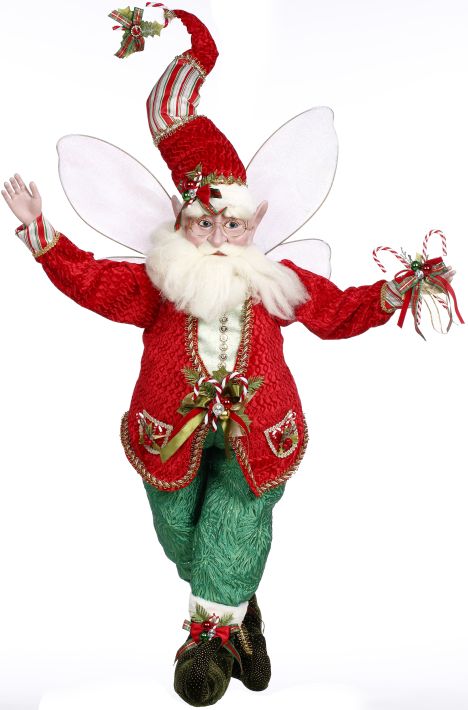 Mark Roberts Candy Cane and Holly Fairy - 38"