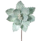 20" SUGARED POINSETTIA STEM