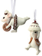Mouse with Cake Ornament