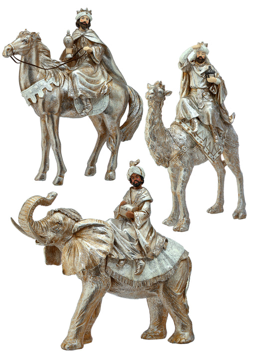 RENAISSANCE THREE KINGSwANIMALS ST3