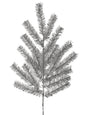 SILVER RETRO TINSEL SPRAY