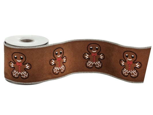 GINGERBREAD SUEDE RIBBON