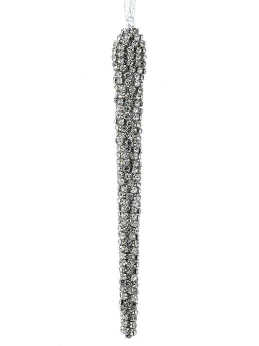 FAUX DIAMOND ICICLE ORNAMENT