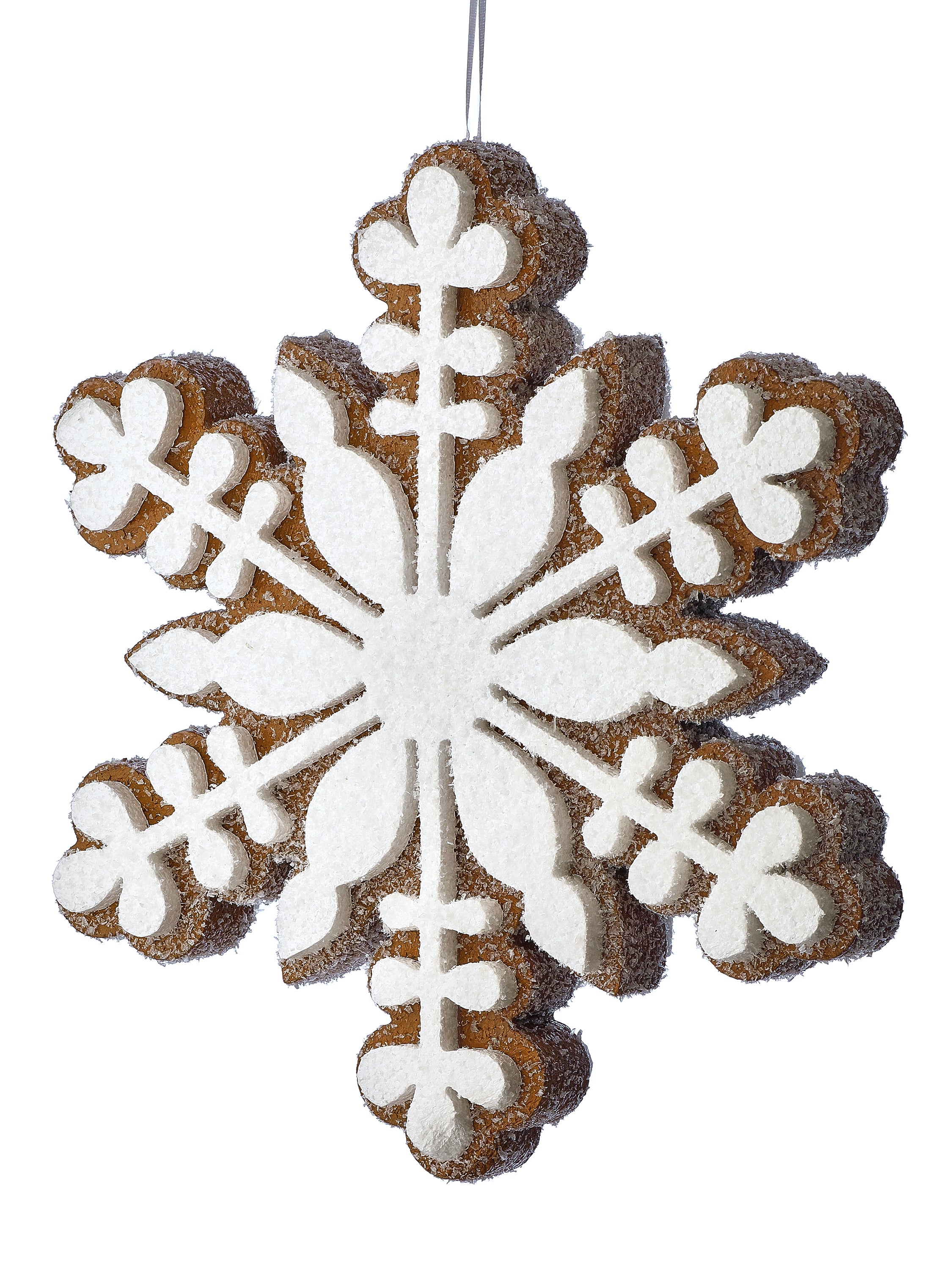 Travis Collis Designs Gingerbread Snowflake