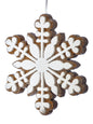 GINGERBREAD SNOWFLAKE