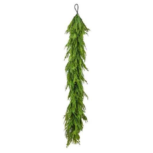 72" R TOUCH CEDAR/NORFOLK PINE GARLAND 14"D
