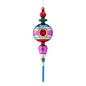 18" GLASS REFLECTOR FINIAL ORNAMENT