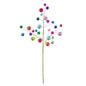 30" MULTI COLORED VP BALL SPRAY
