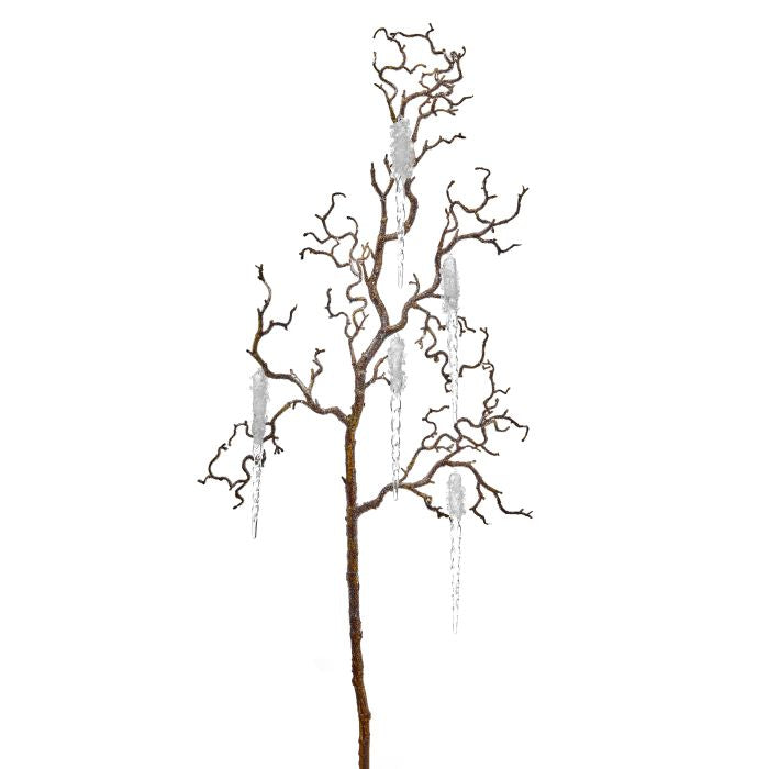 44" ACRYLIC ICED ICICLE BRANCH