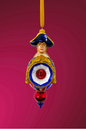 Napoleon Bonaparte Reflector Glass Ornament