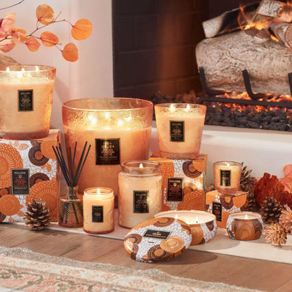 Spiced Pumpkin Hearth Candle - 3 Wick