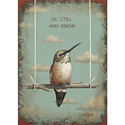 BE STILL AND KNOW CARD
