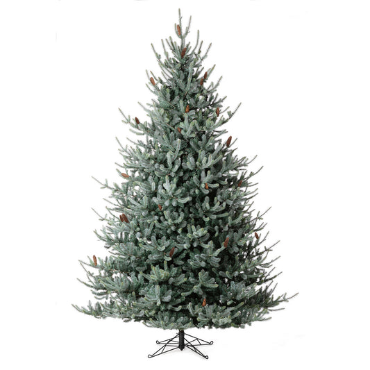 Blue Spruce Christmas Tree - 12' - Warm White LED Lights